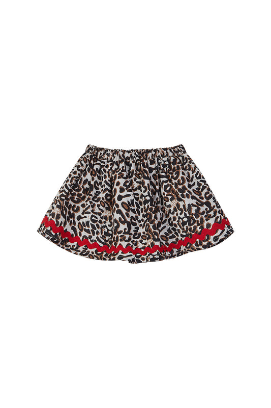 Animal Mini Skirt