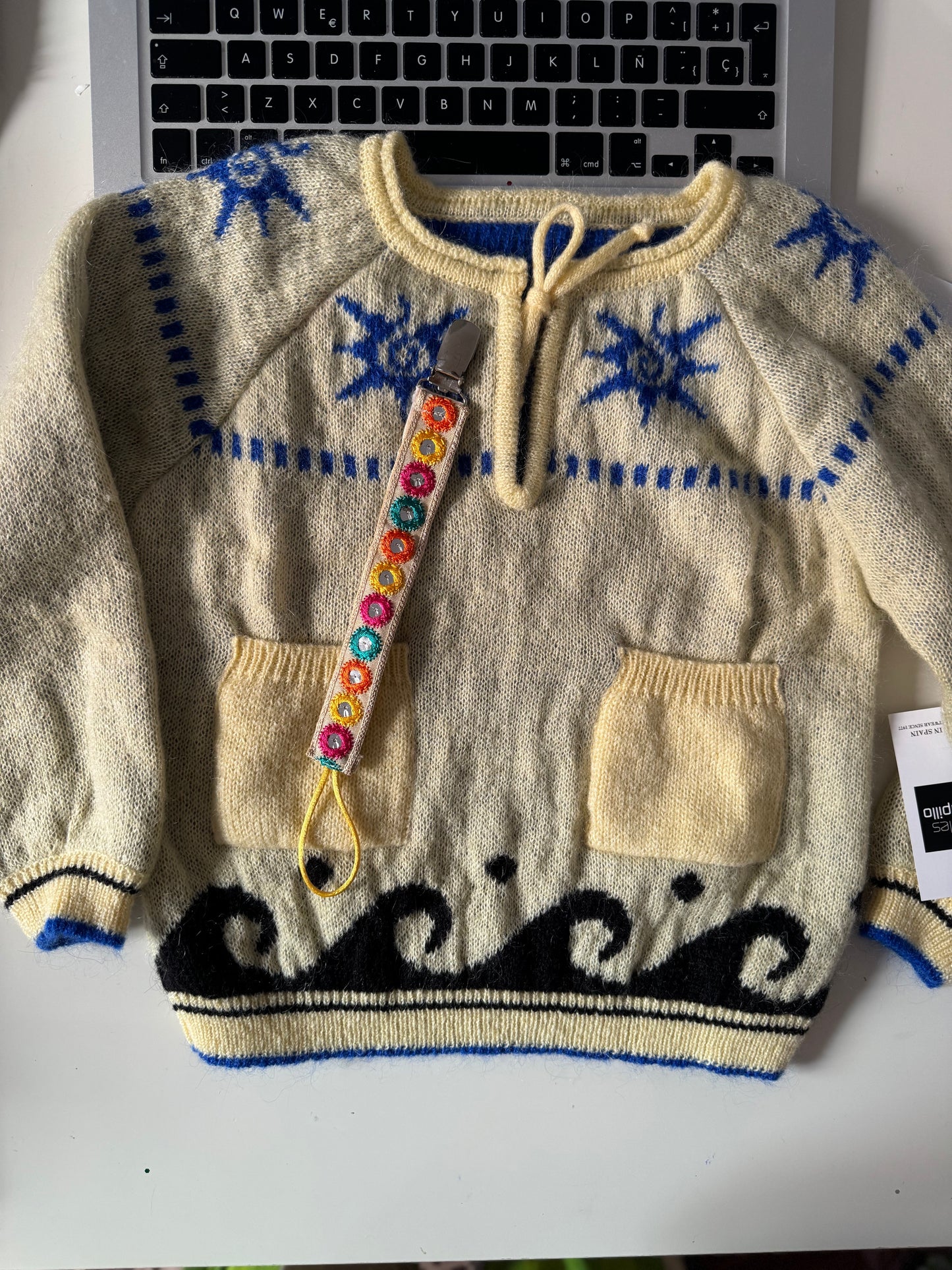 Sol Azul Sweater. Pre-order.