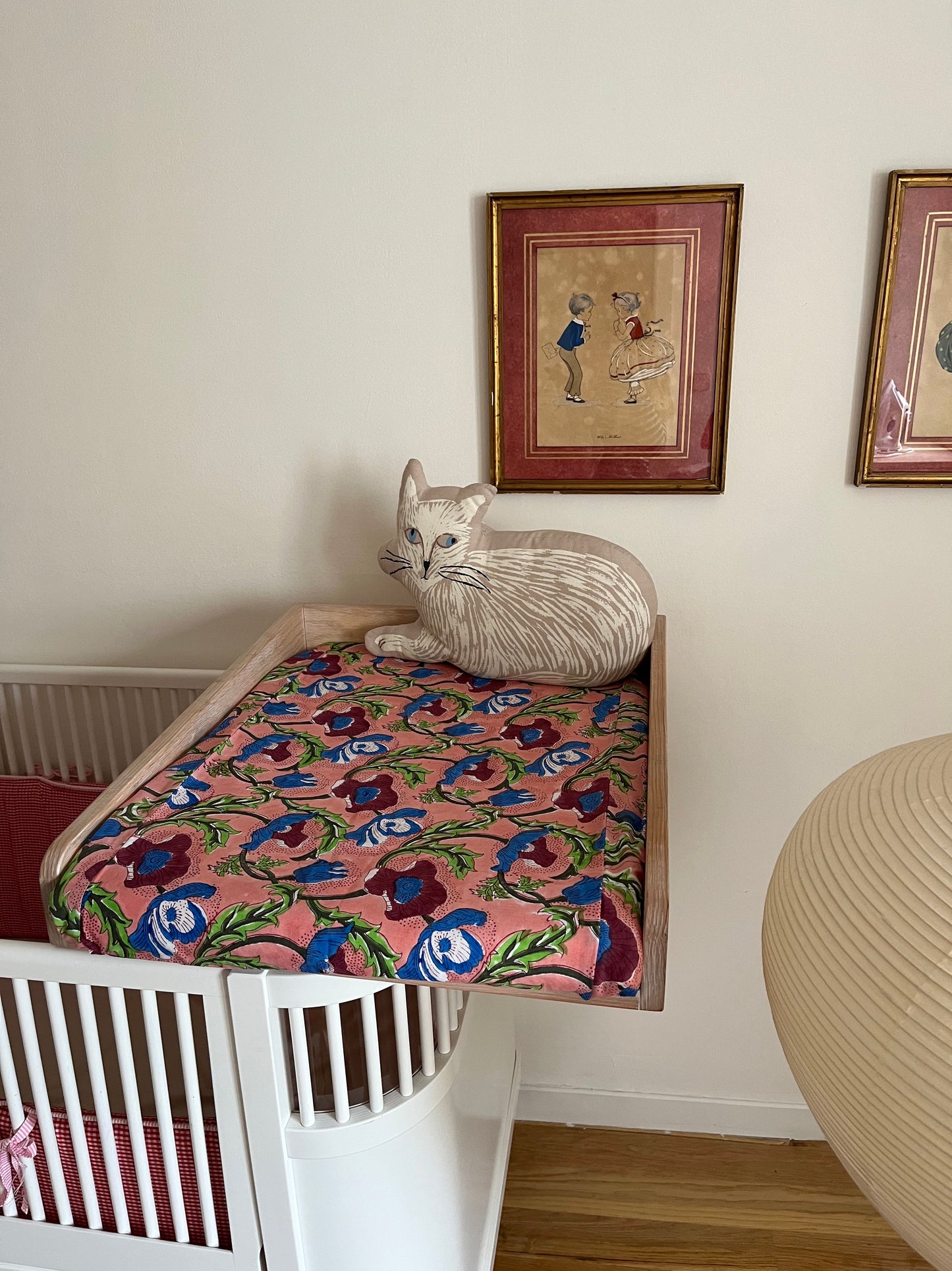 Changing mat cover