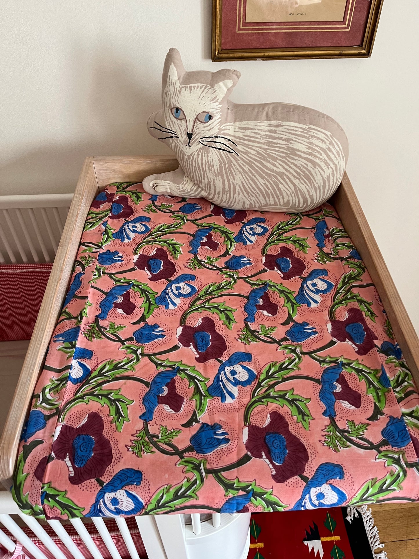 Changing mat cover