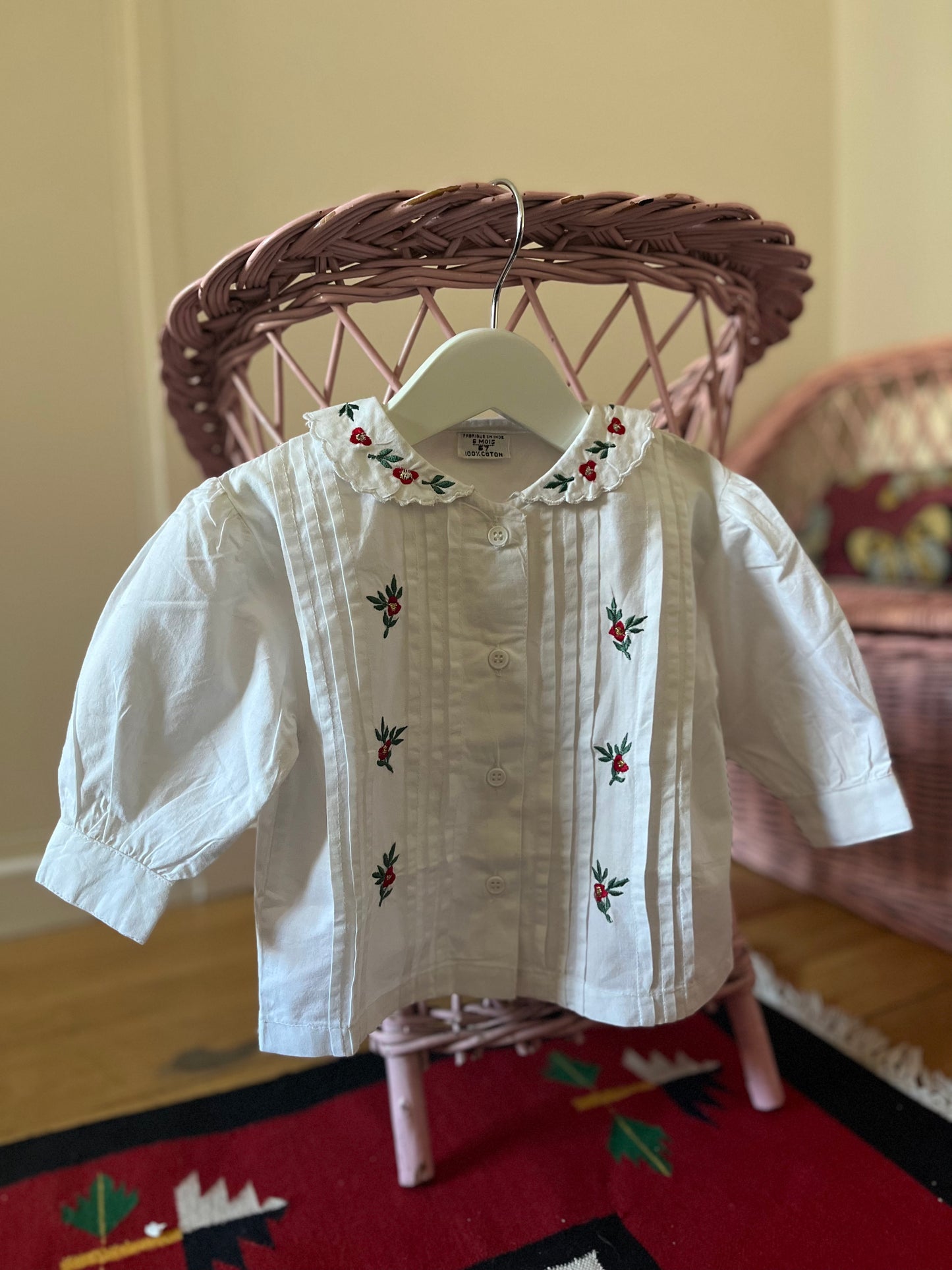 Camisa blanca 70´s