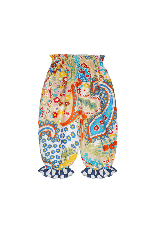 Bohemia Bombacho Pants - Beige